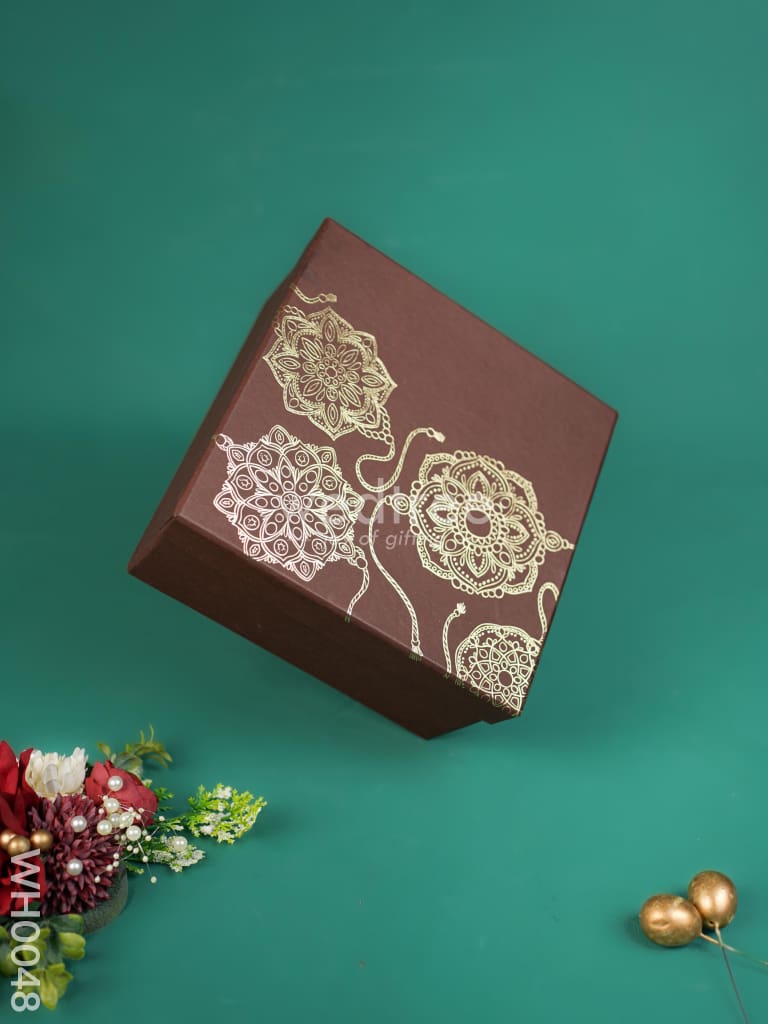 Designer Hamper Box - Brown - WH0048