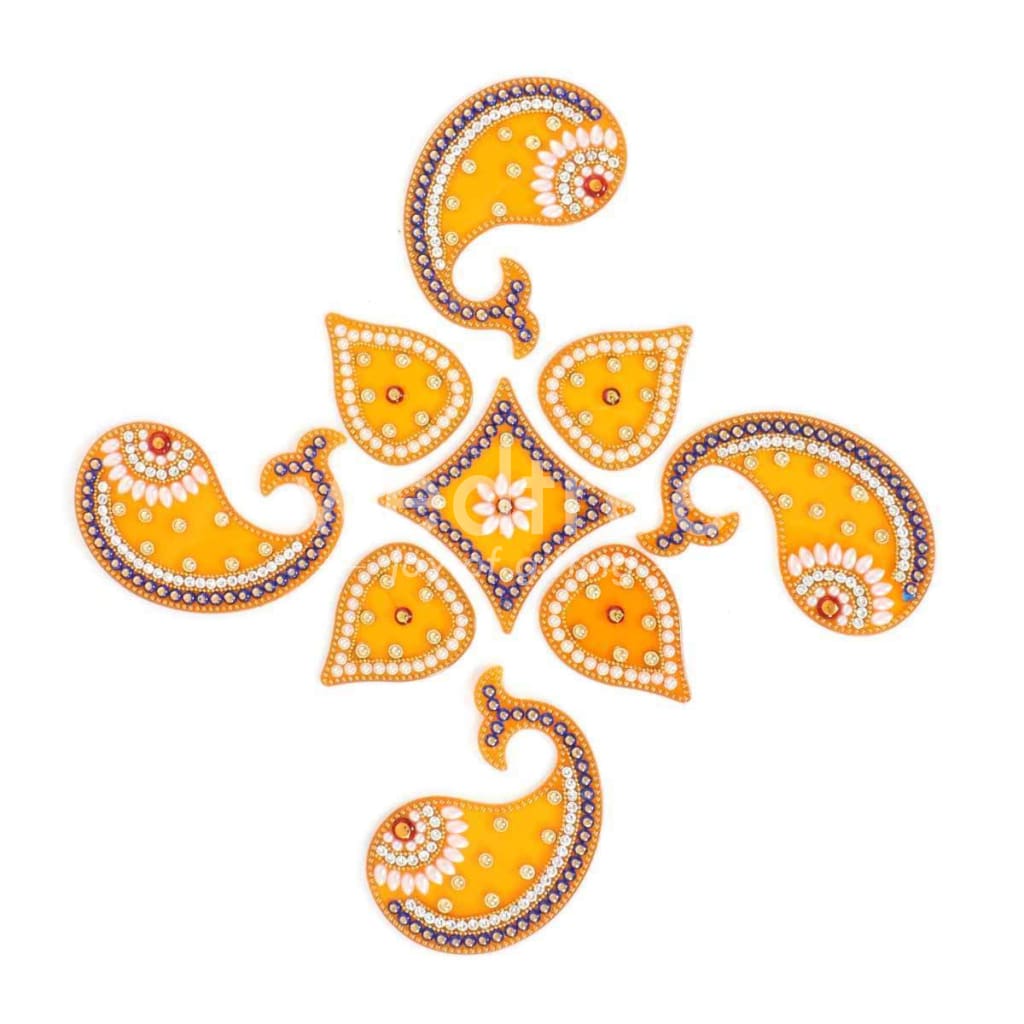 Designer Mango Rangoli set - W2972