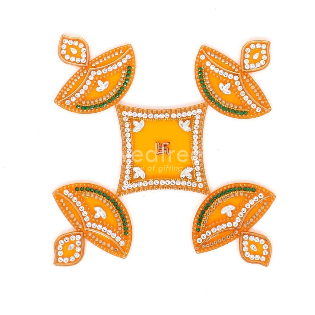 Designer Rangoli Mixed Design - W2976