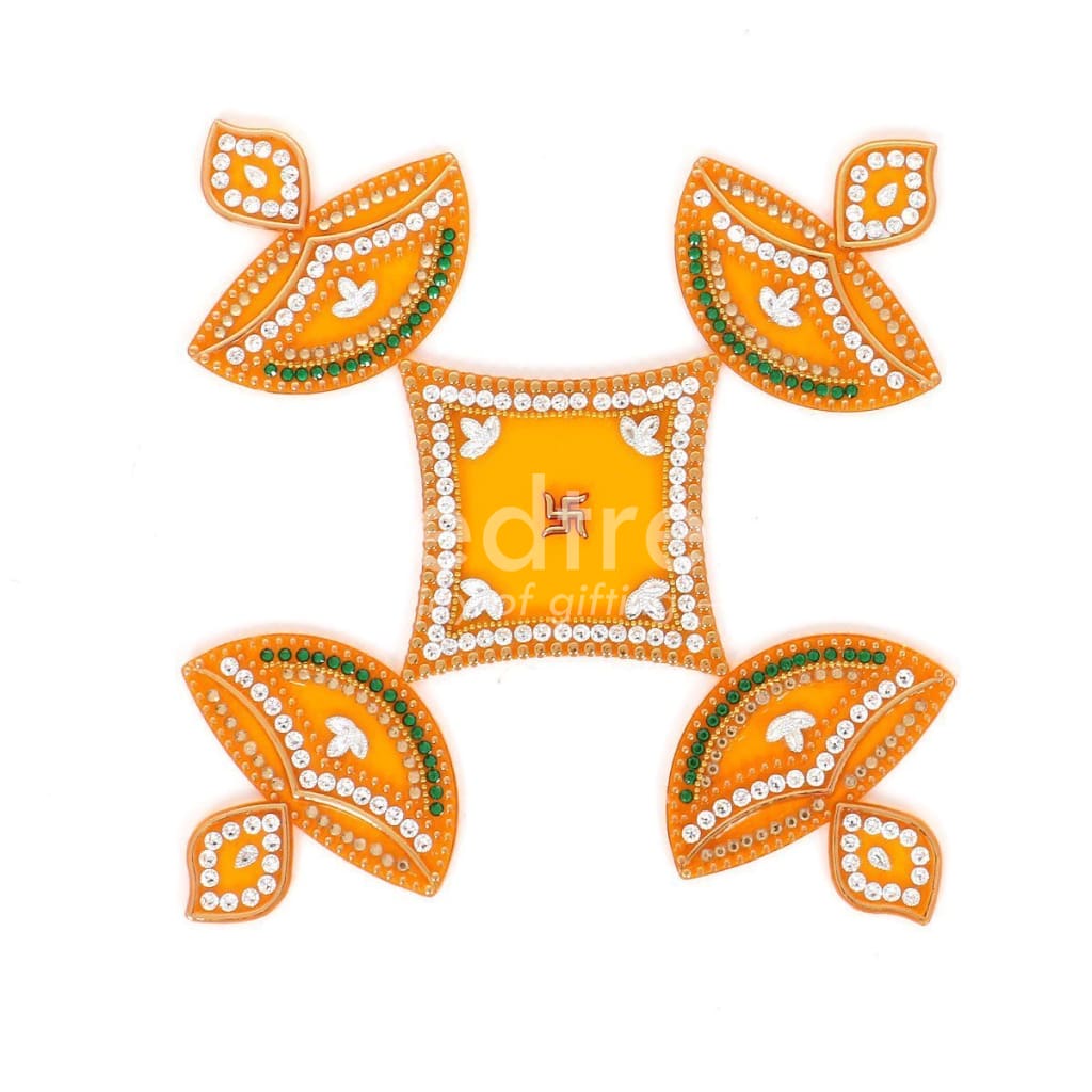Designer Rangoli Mixed Design - W2976
