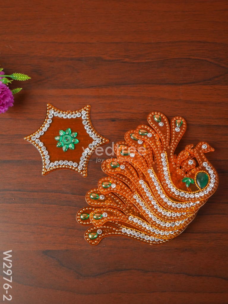Designer Rangoli Mixed Design - W2976