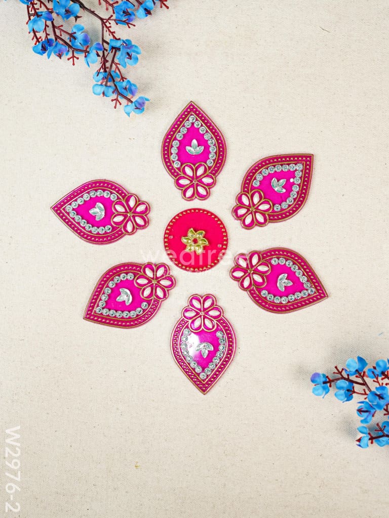 Designer Rangoli Mixed Design - W2976