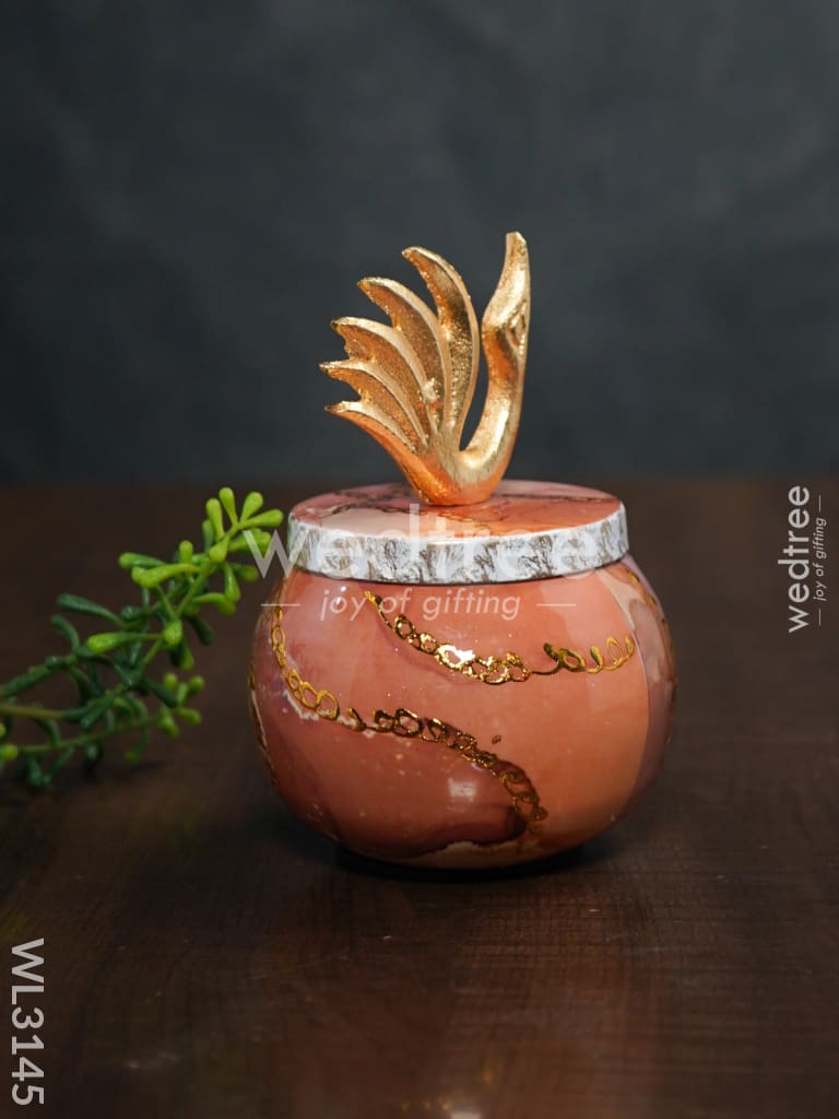 Designer Swan Jar - WL3145