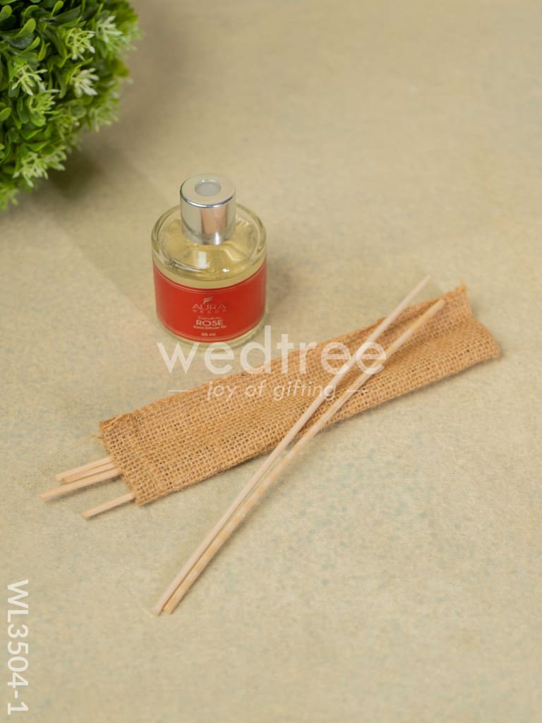 Diffuser Oil with Stick - Rose - WL3504-1