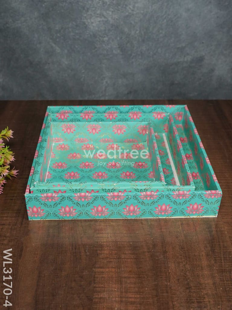 Digital Paper Work Tray - Set of 3 - WL3170-4