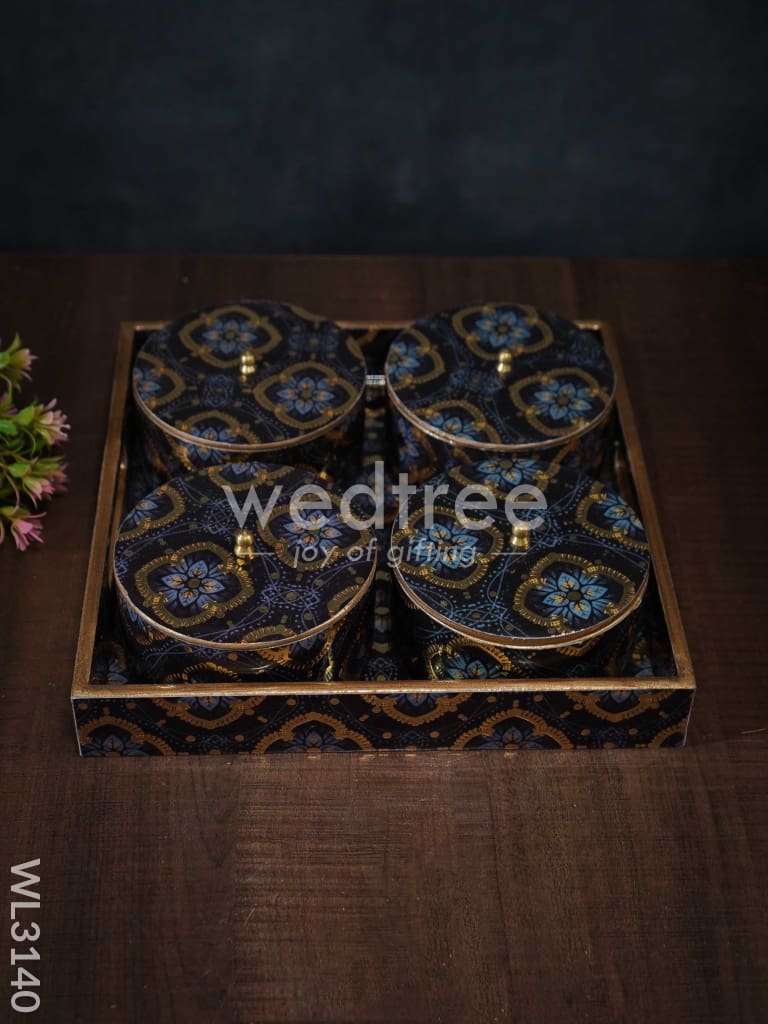 Digital Printed Containers with Tray Set - WL3140