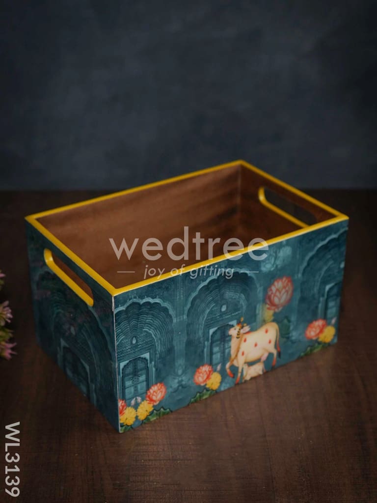 Digital Printed Organizer - Pichwai Style - WL3139