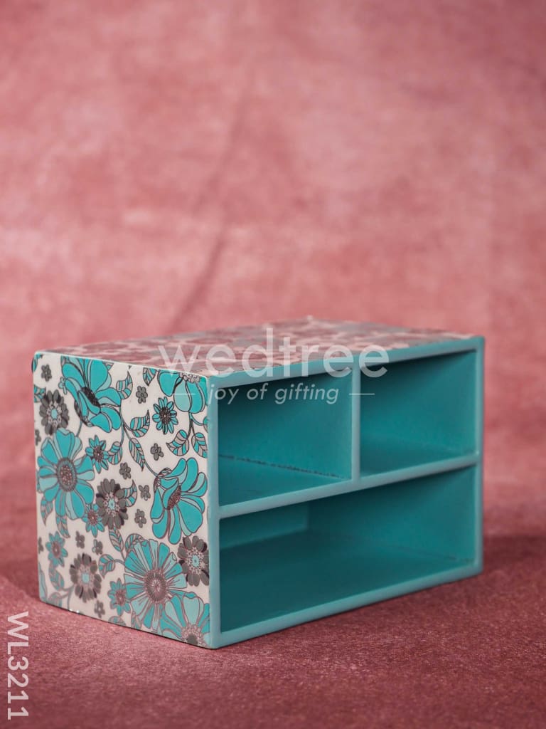 Digitally Printed Organizer Box - 3 Partitions - WL3211