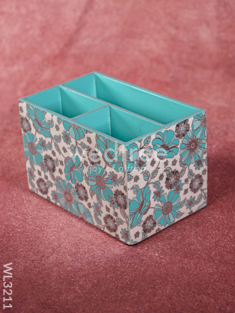 Digitally Printed Organizer Box - 3 Partitions - WL3211