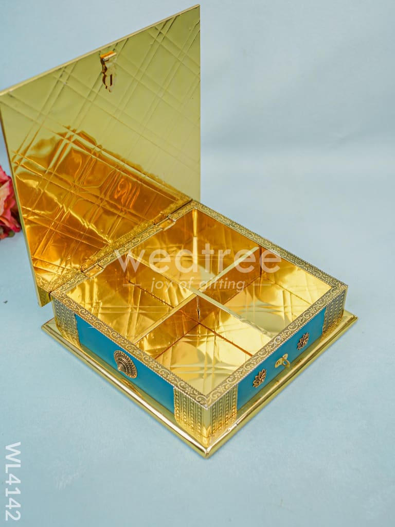 Dry Fruit Box - Blue (10 x 10) - WL4142
