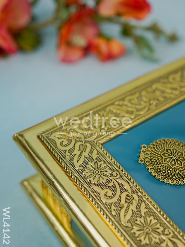 Dry Fruit Box - Blue (10 x 10) - WL4142