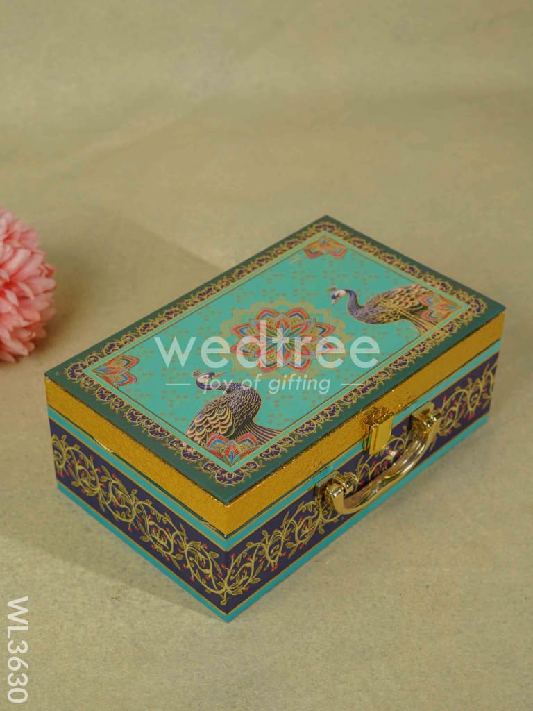 Dry Fruit Box with 2 Glass Jars - WL3630