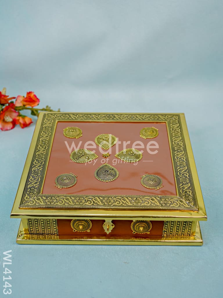 Dry Fruit Box Wooden (12 x 12) - WL4143