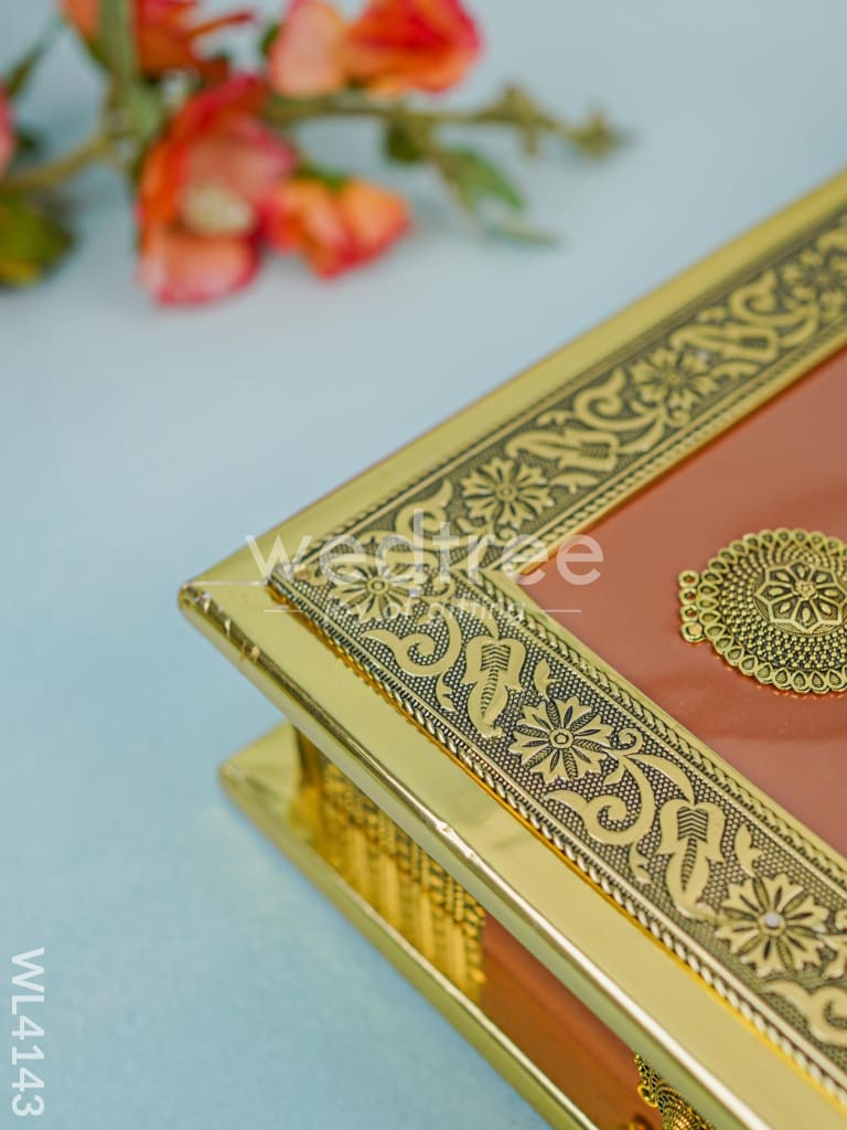 Dry Fruit Box Wooden (12 x 12) - WL4143