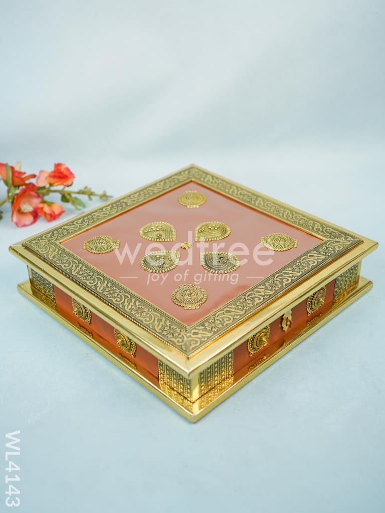 Dry Fruit Box Wooden (12 x 12) - WL4143
