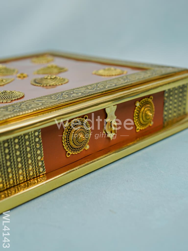 Dry Fruit Box Wooden (12 x 12) - WL4143