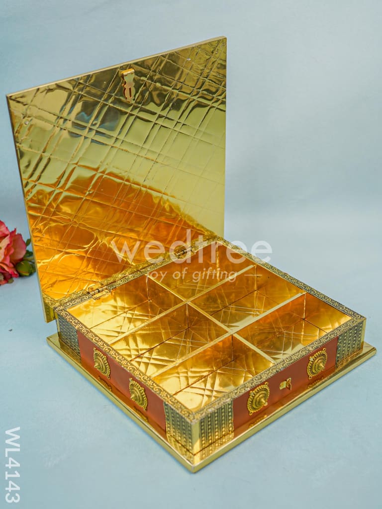 Dry Fruit Box Wooden (12 x 12) - WL4143