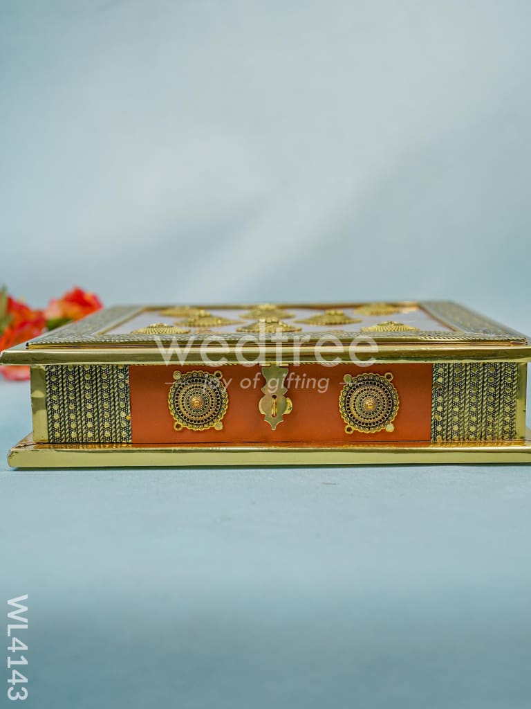Dry Fruit Box Wooden (12 x 12) - WL4143