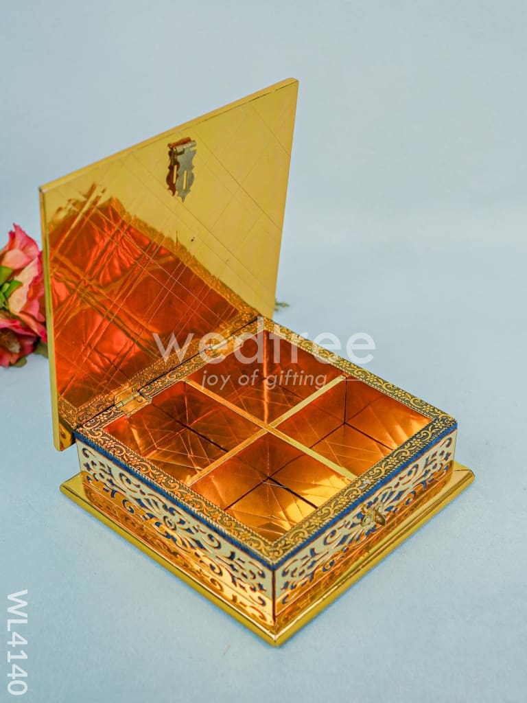 Dry Fruit Box - Wooden (8 x 8) - WL4140