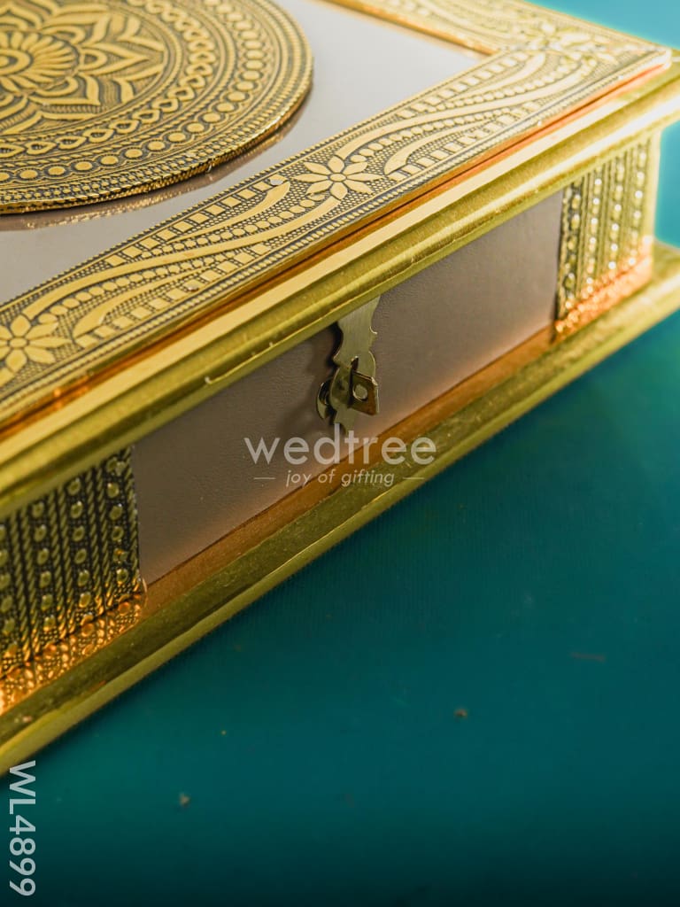 Dry Fruit Wooden Box - ( 10*10 inch ) - WL4899