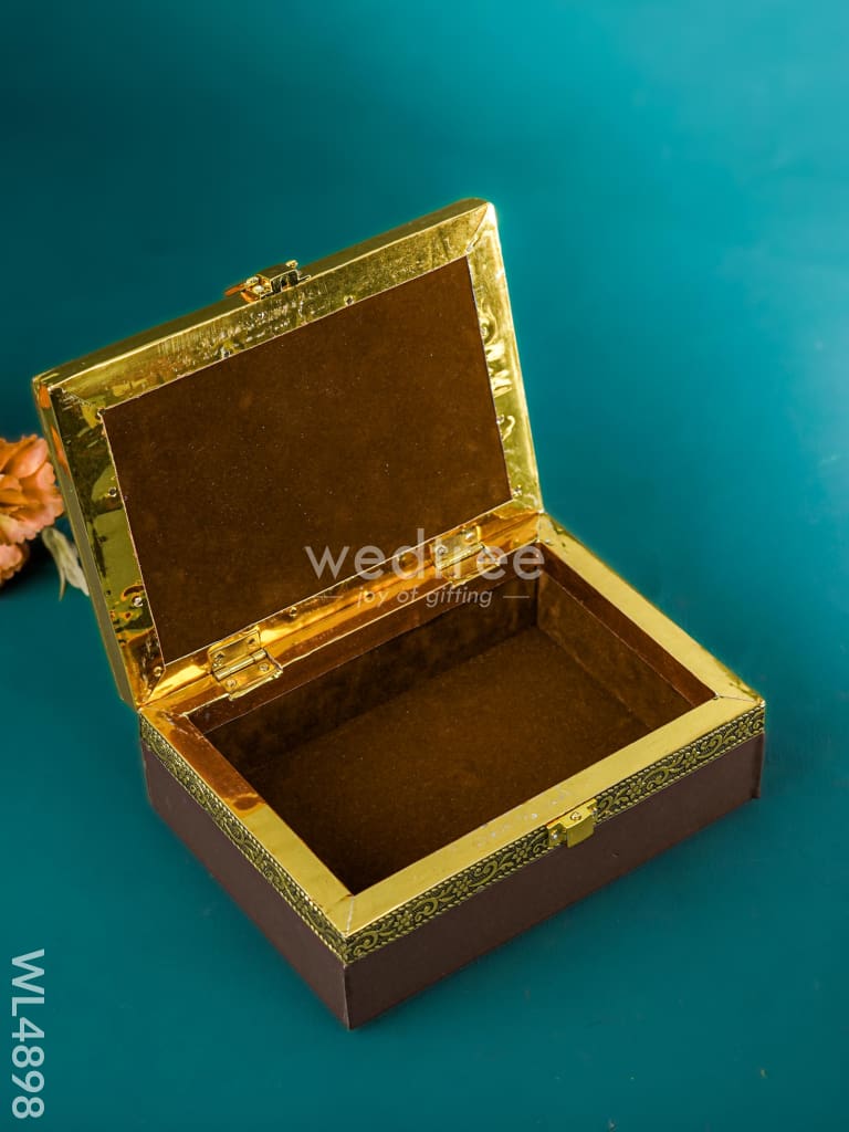 Dry Fruit Wooden Box - ( 7*5 inch ) - WL4898