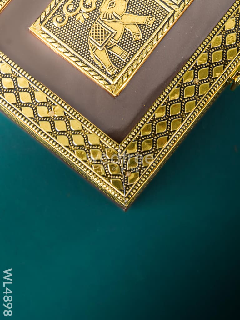 Dry Fruit Wooden Box - ( 7*5 inch ) - WL4898