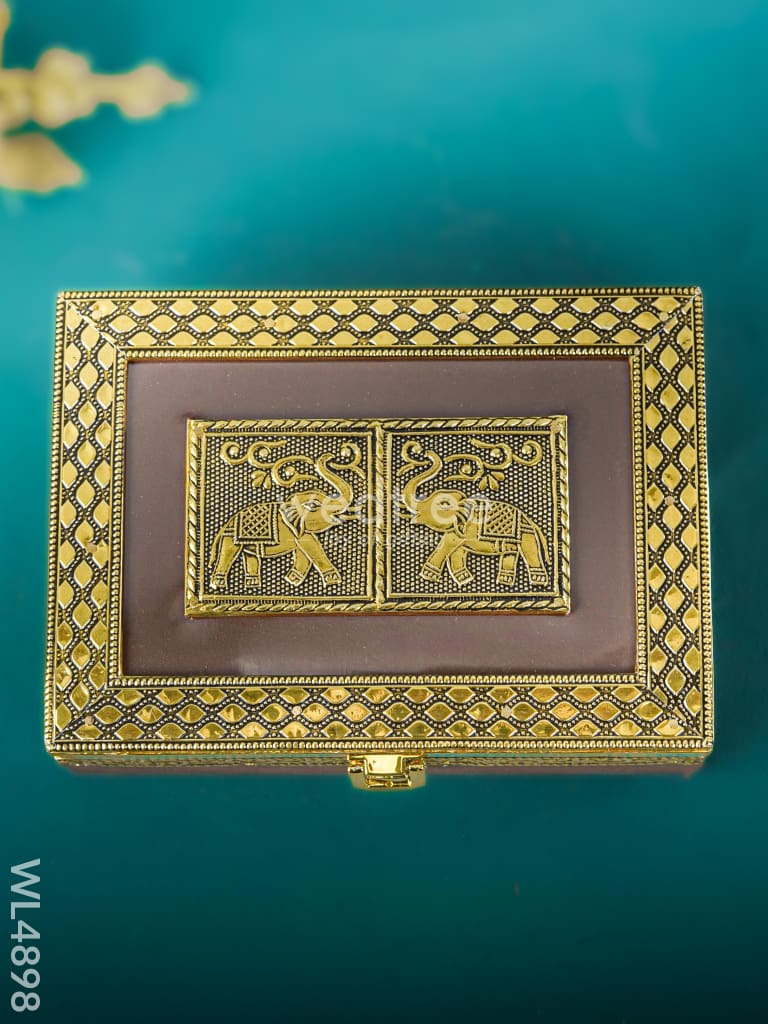 Dry Fruit Wooden Box - ( 7*5 inch ) - WL4898