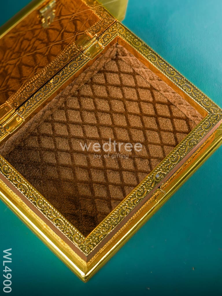 Dry Fruit Wooden Box - ( 9*7 inch ) - WL4900