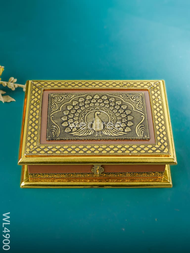 Dry Fruit Wooden Box - ( 9*7 inch ) - WL4900