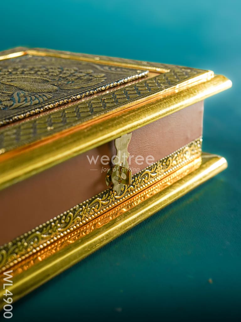 Dry Fruit Wooden Box - ( 9*7 inch ) - WL4900