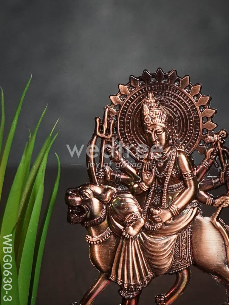 Durga Murthi Big Copper Antique Finish - WBG0630-3