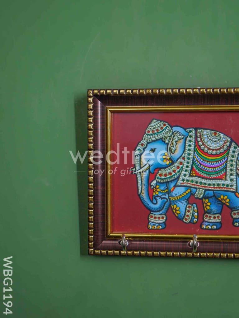 Elephant Frame Key Hanger - WBG1194