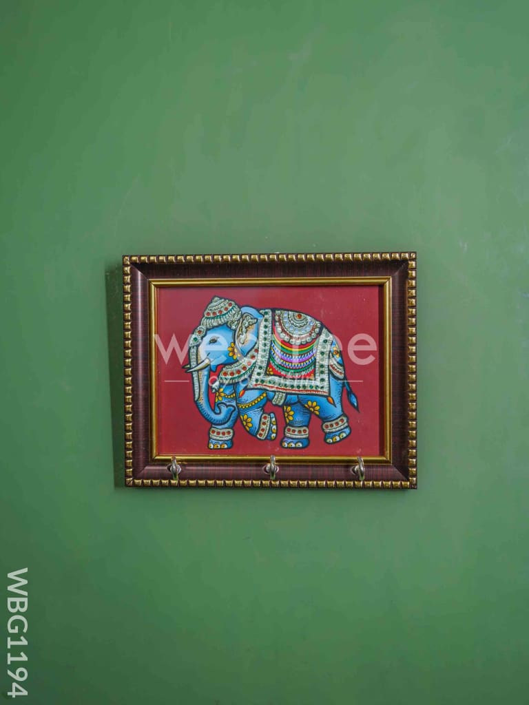 Elephant Frame Key Hanger - WBG1194