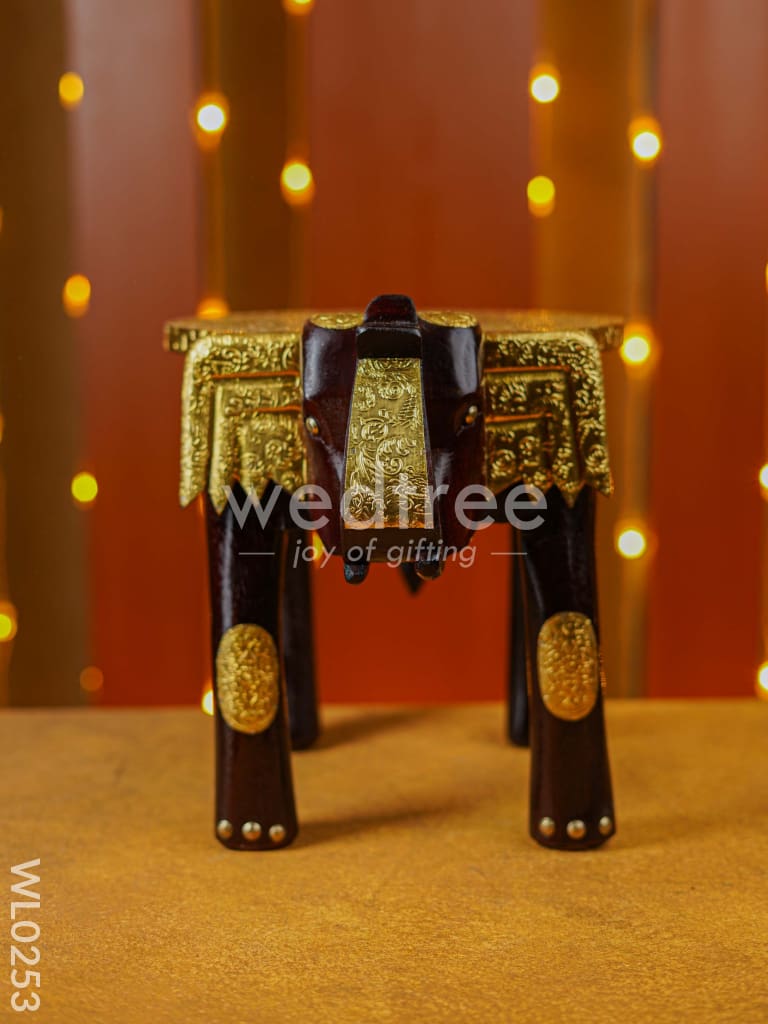 Elephant stool - 15 inch (Metal fitting)