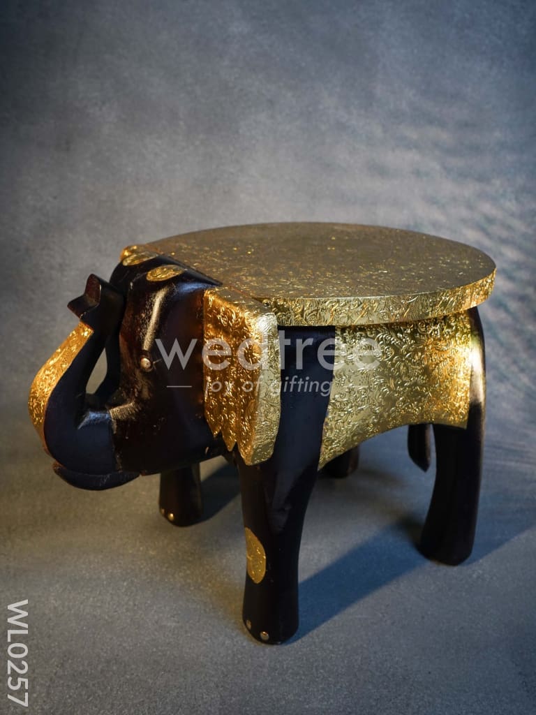 Elephant stool - 15 inch (Metal fitting) - WL0257