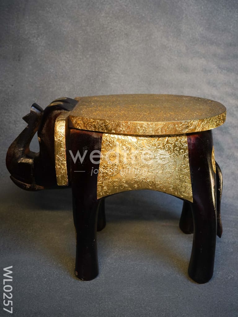 Elephant stool - 15 inch (Metal fitting) - WL0257