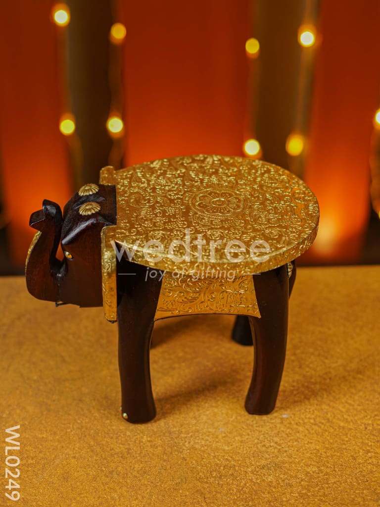 Elephant stool - 8 inch (Metal fitting) - WL0249