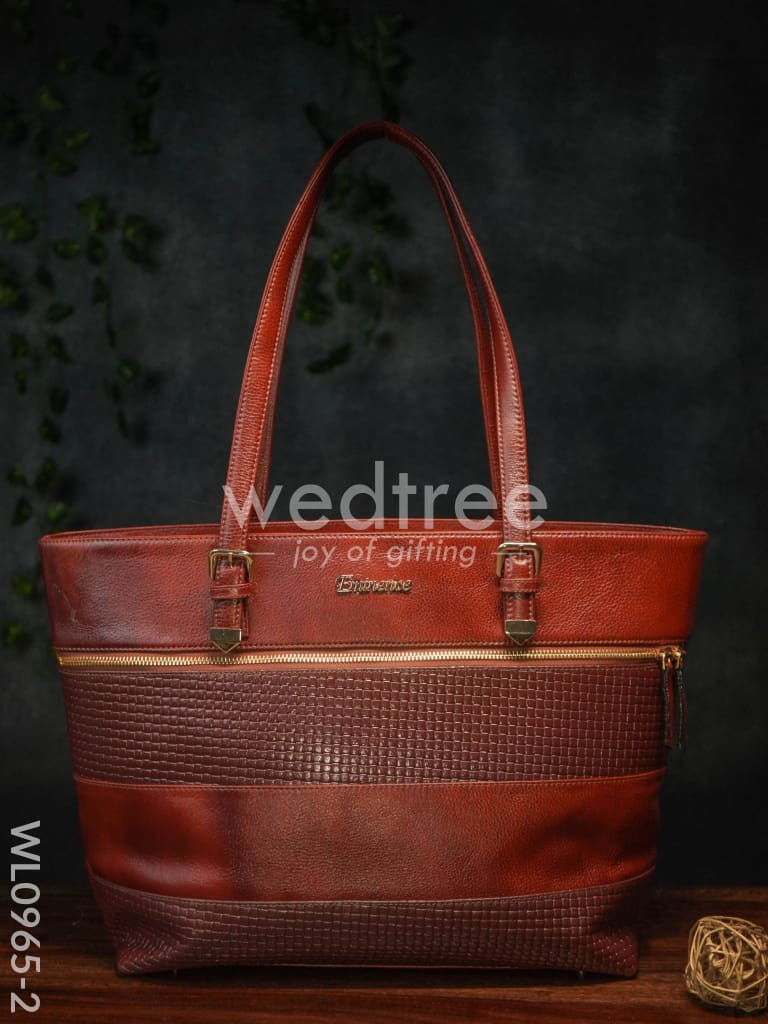 Elite Leather Handbag for women- WL0965