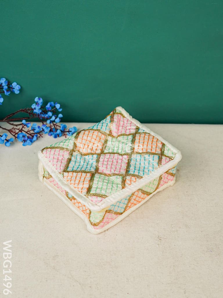 Embroidered Jewellery Pouch - WBG1496