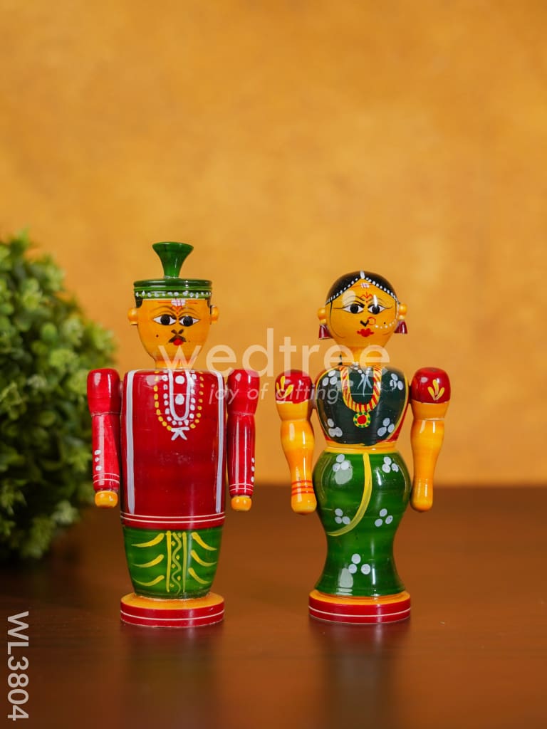 Etikoppaka Toy - Married Couple - WL3804