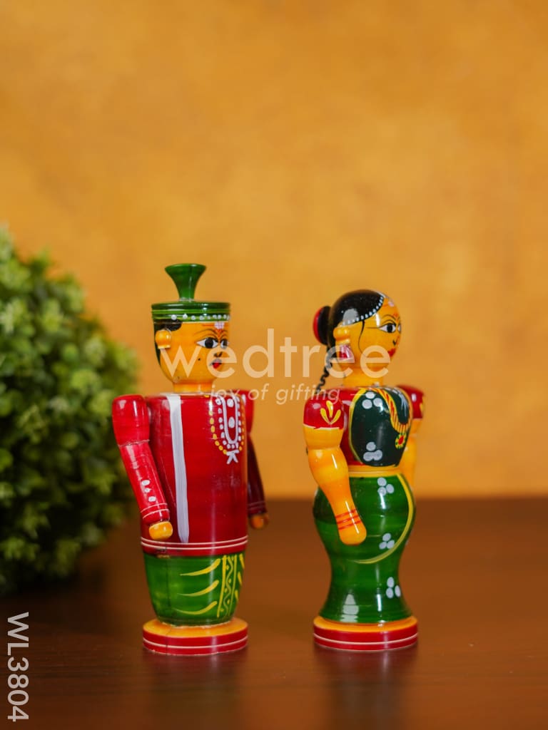 Etikoppaka Toy - Married Couple - WL3804