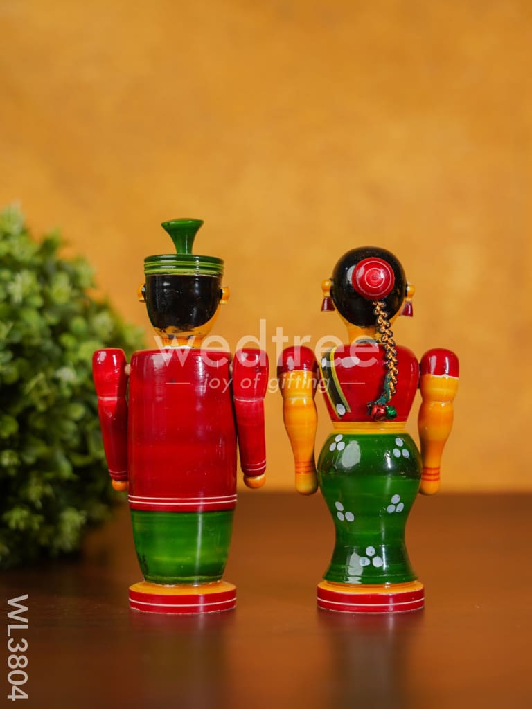 Etikoppaka Toy - Married Couple - WL3804