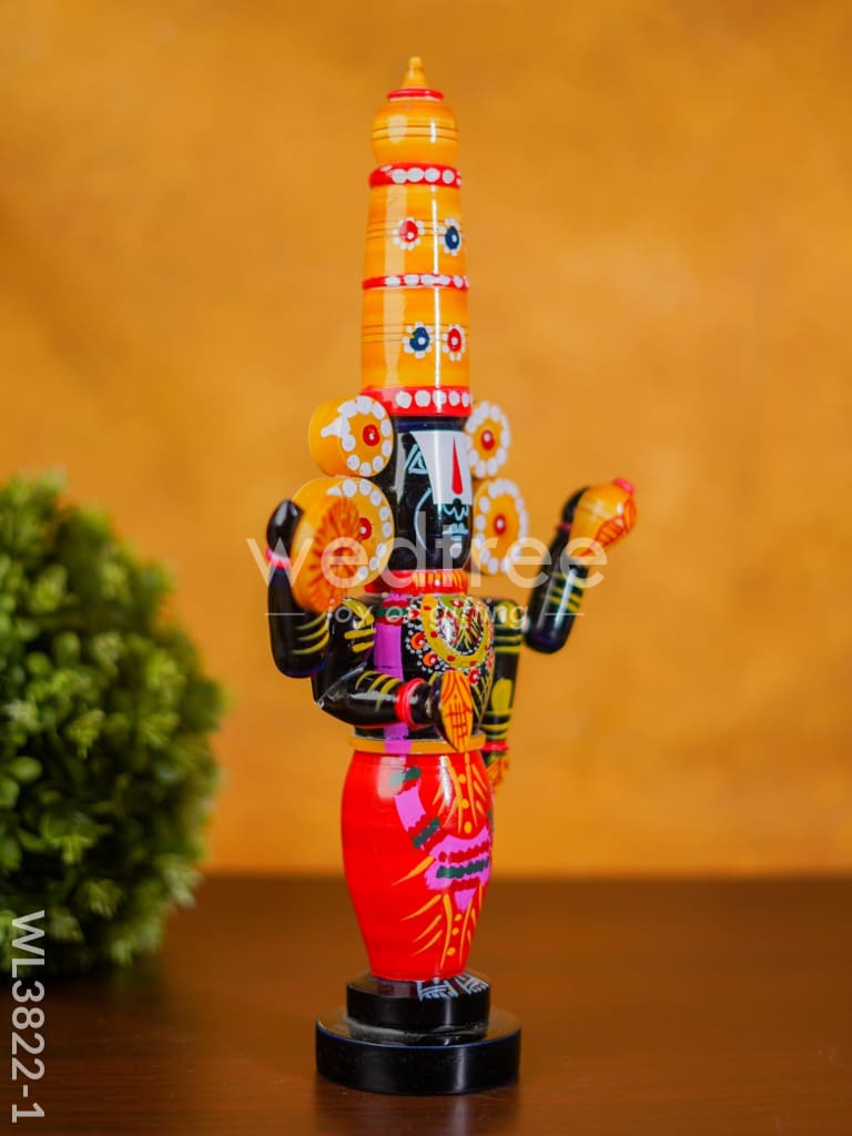 Etikoppaka Toy - Tirupathi Balaji - 13 inch - WL3822-1