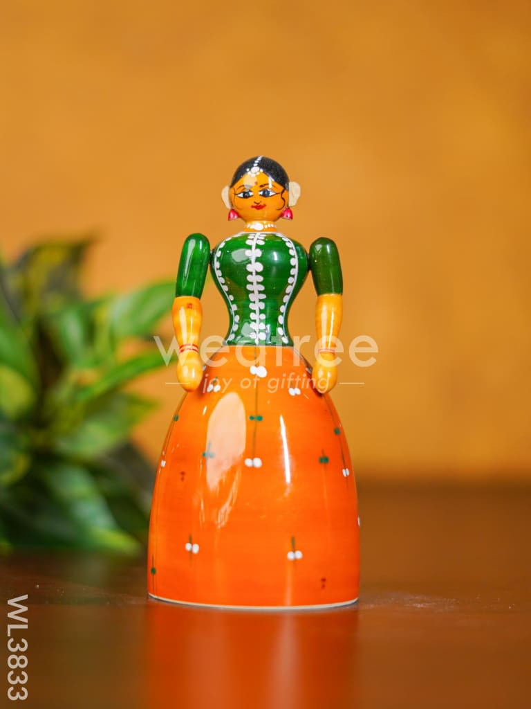 Etikoppaka Toys - Woman in Traditional attire - WL3833