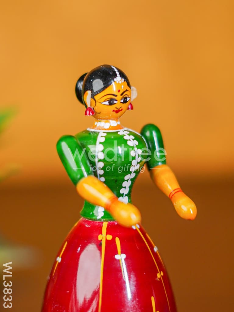 Etikoppaka Toys - Woman in Traditional attire - WL3833