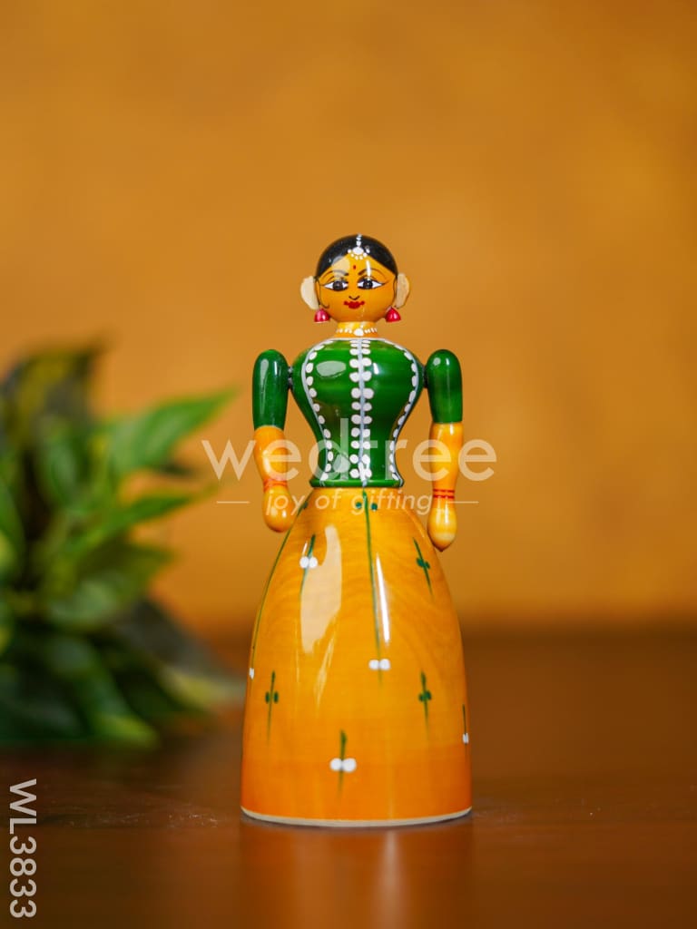 Etikoppaka Toys - Woman in Traditional attire - WL3833