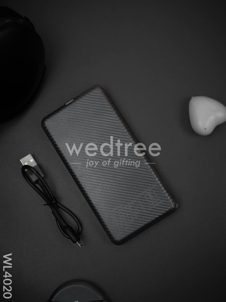 EVM Power Bank 10000mAh - Black - WL4020