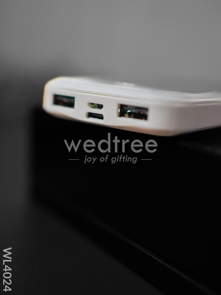 EVM Power Bank 10000mAh - White - WL4024