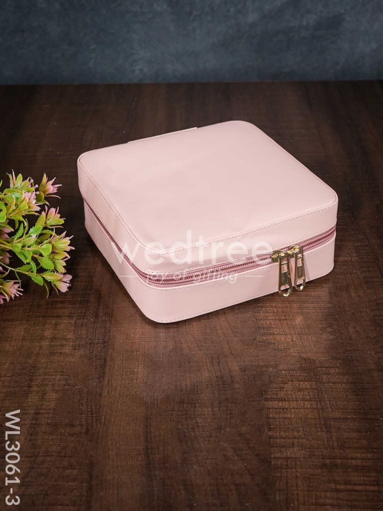 Faux Leather Jewel Box - (6.5x6.5) - WL3061