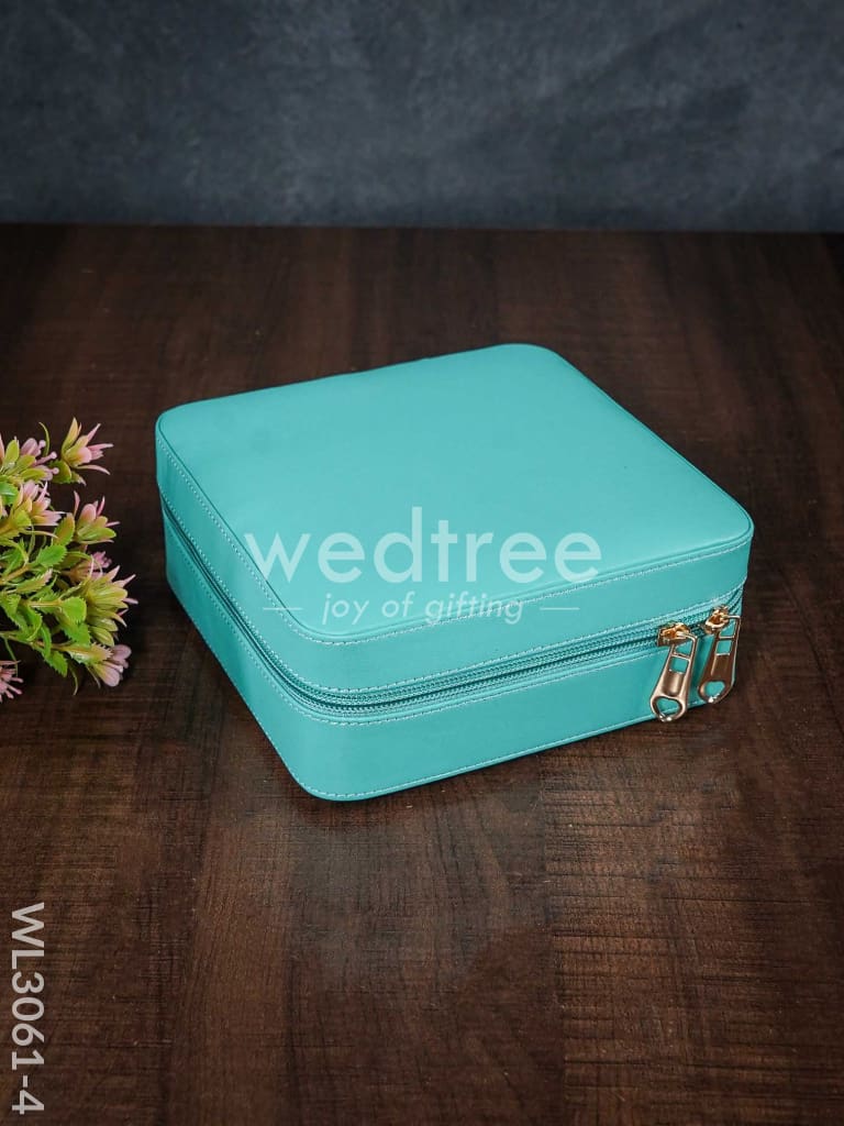 Faux Leather Jewel Box - (6.5x6.5) - WL3061